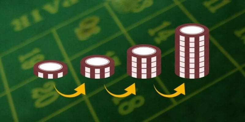 Cược gấp thếp là chiến thuật rất phổ biến trong các trò chơi đánh bạc